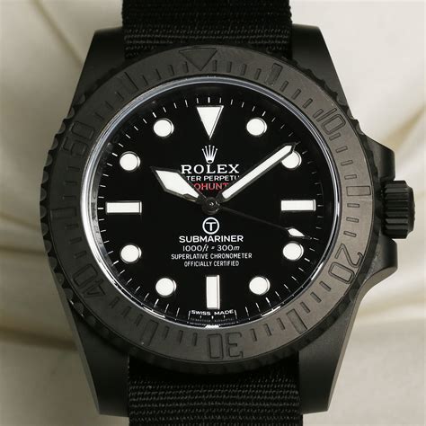 black rolex submariner pro hunter